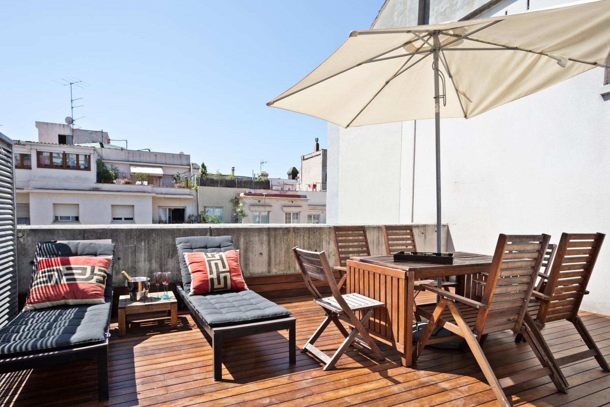 Apartment Barcelona Rentals - Sarria Apartments Near Center Номер фото